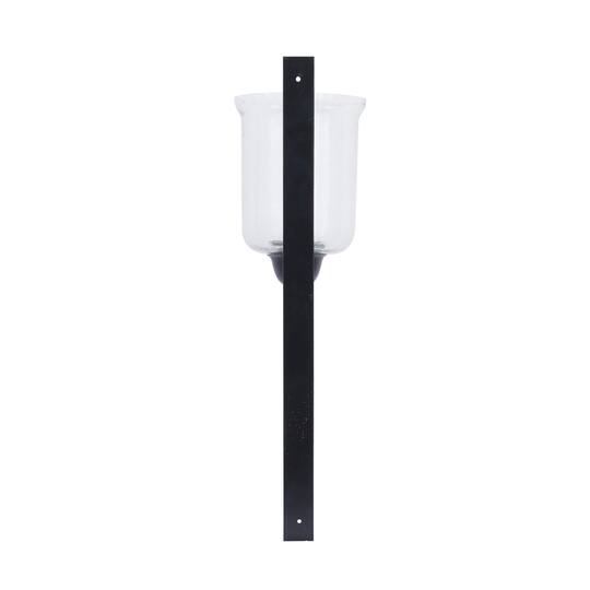 24" Black Traditional Wall Sconce